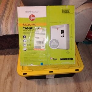 Electric Tankless Water Heater - White